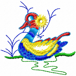 Ducks And Goose Embroidery Design 12 Ducks And Goose Embroidery Design 12